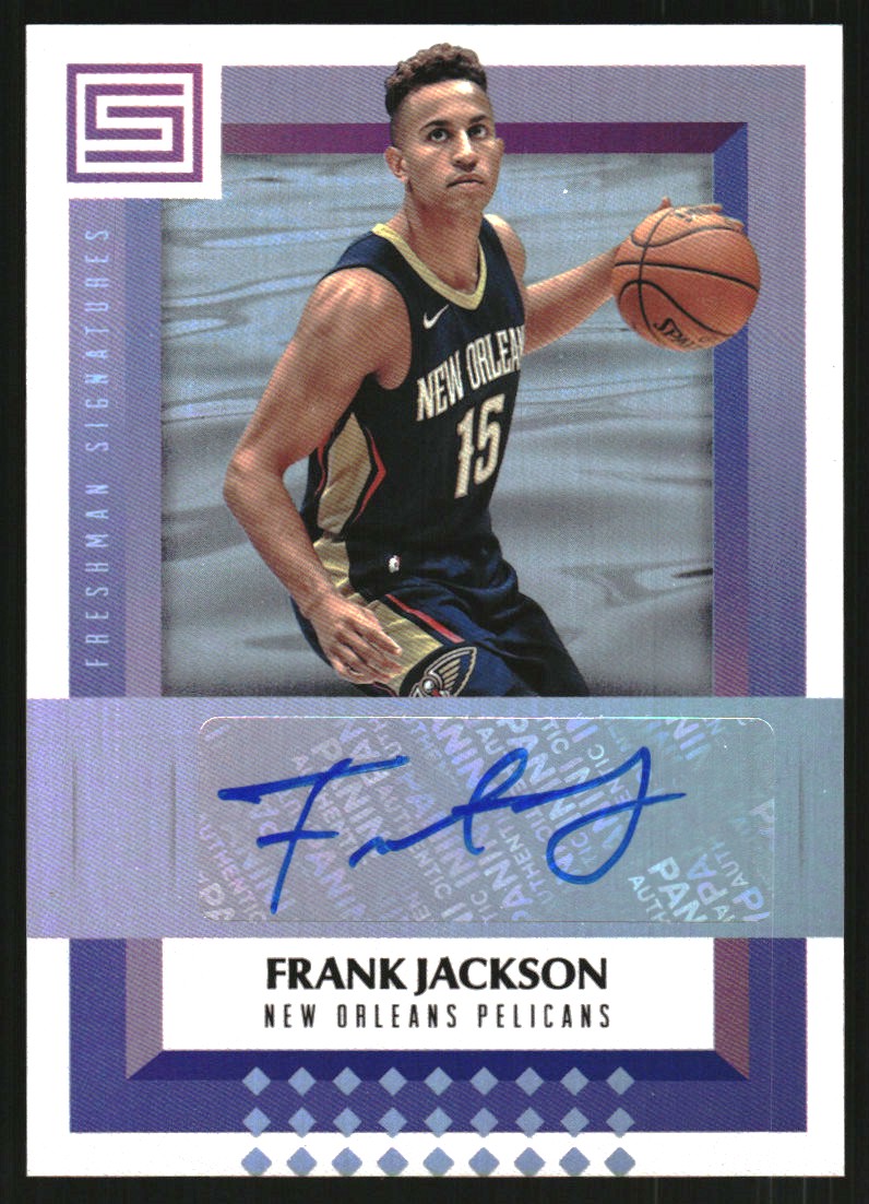 2017-18 Panini Status Freshman Signatures #19 Frank Jackson