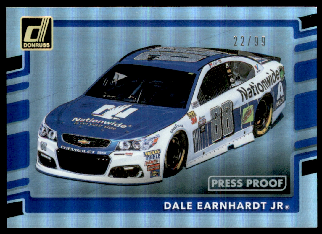 2018 Donruss Gold Press Proofs #100 Dale Earnhardt Jr. CAR
