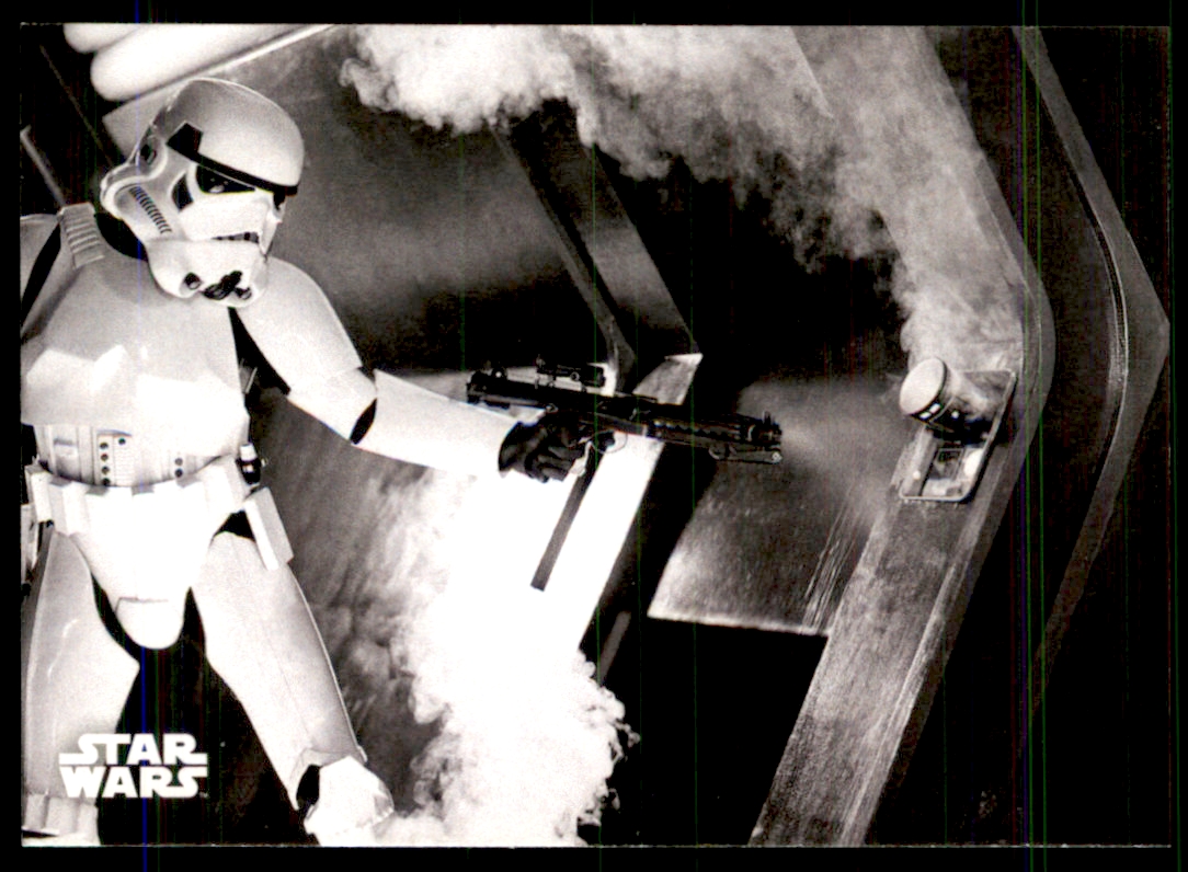 2018 Topps Star Wars A New Hope Black and White #80 Cell Number 2187