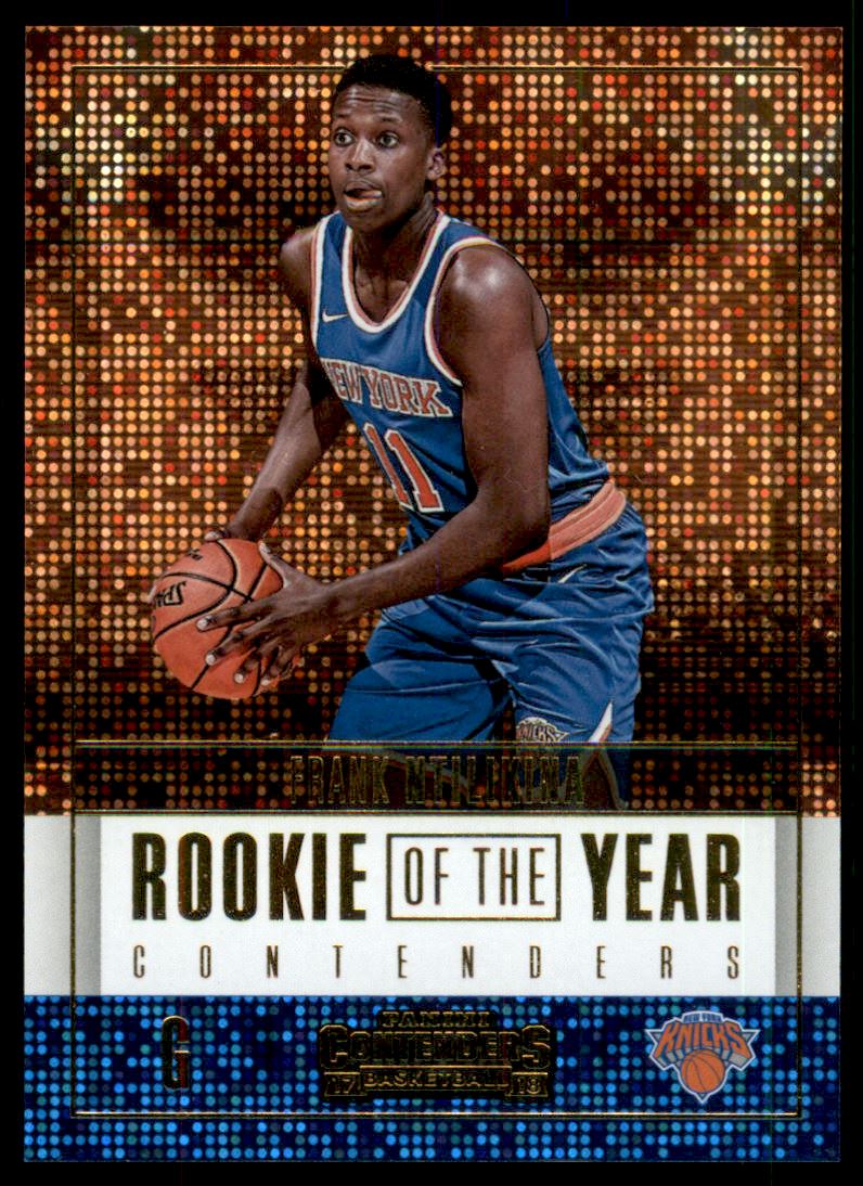 2017-18 Panini Contenders Rookie of the Year Contenders #11 Frank Ntilikina