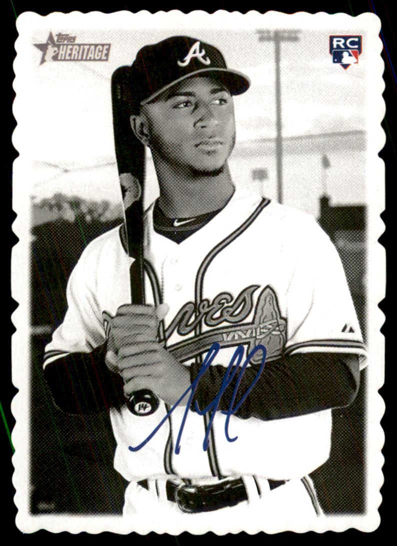 2018 Topps Heritage '69 Topps Deckle Edge #11 Ozzie Albies