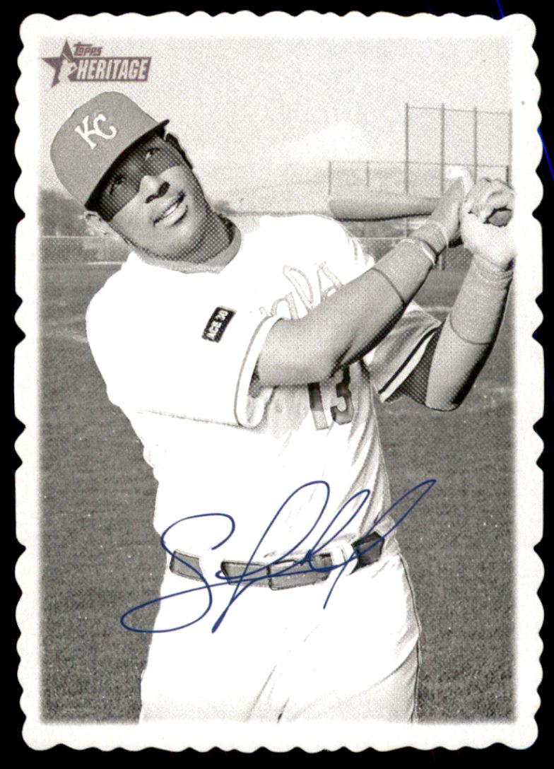 2018 Topps Heritage '69 Topps Deckle Edge #13 Salvador Perez