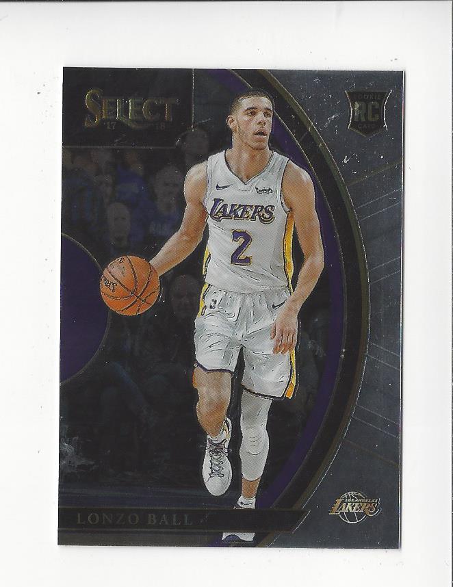 2017-18 Select #28 Lonzo Ball RC