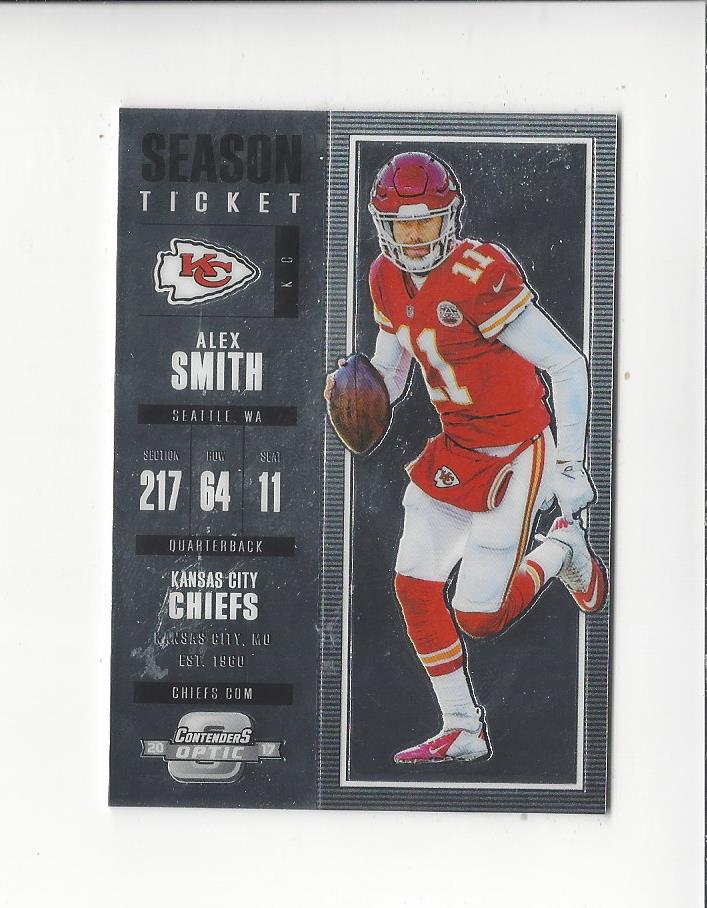 2017 Panini Contenders Optic #59 Alex Smith