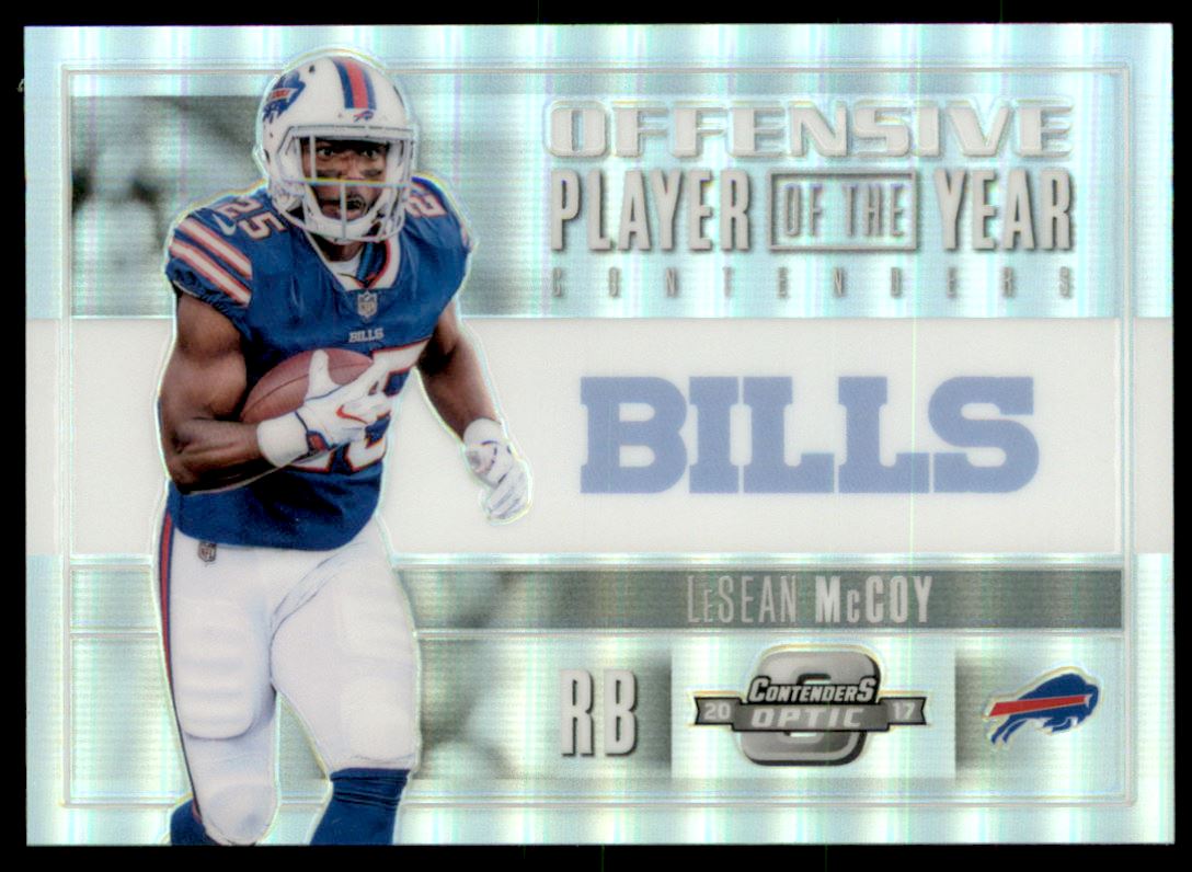 2017 Panini Contenders Optic Offensive Player of the Year Contenders #14 LeSean McCoy