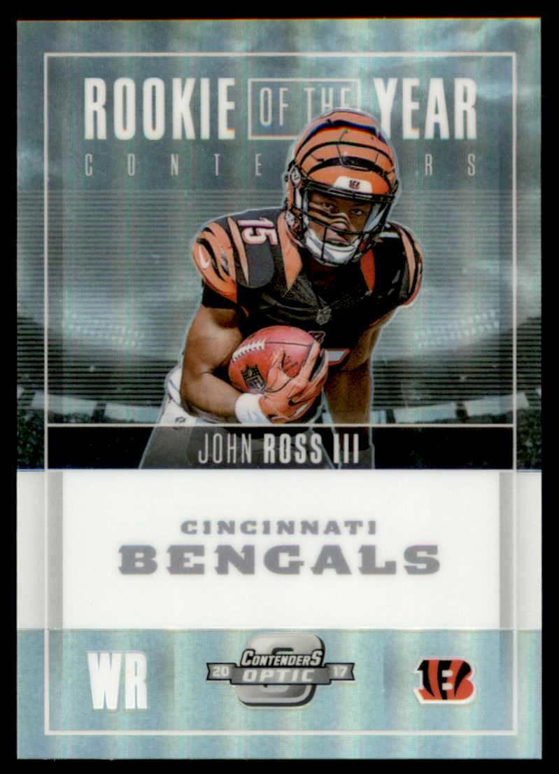 2017 Panini Contenders Optic Rookie of the Year Contenders #21 John Ross III