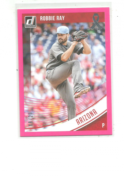 2018 Donruss Mother's Day Ribbon #55 Robbie Ray
