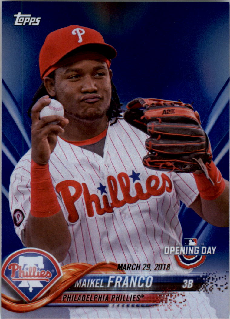 2018 Topps Opening Day Baseball Card Pick (Inserts)