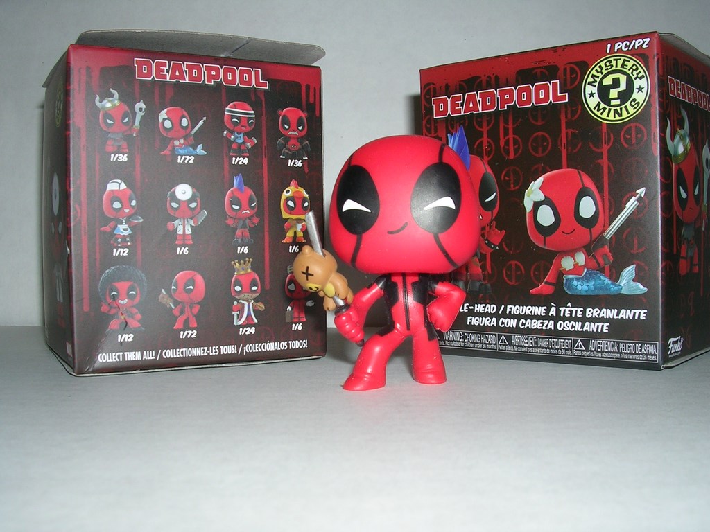 Funko mystery minis store deadpool