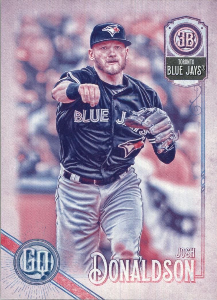 2018 Topps Gypsy Queen Missing Blackplate #148 Josh Donaldson