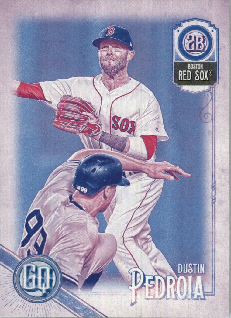 2018 Topps Gypsy Queen Missing Blackplate #267 Dustin Pedroia