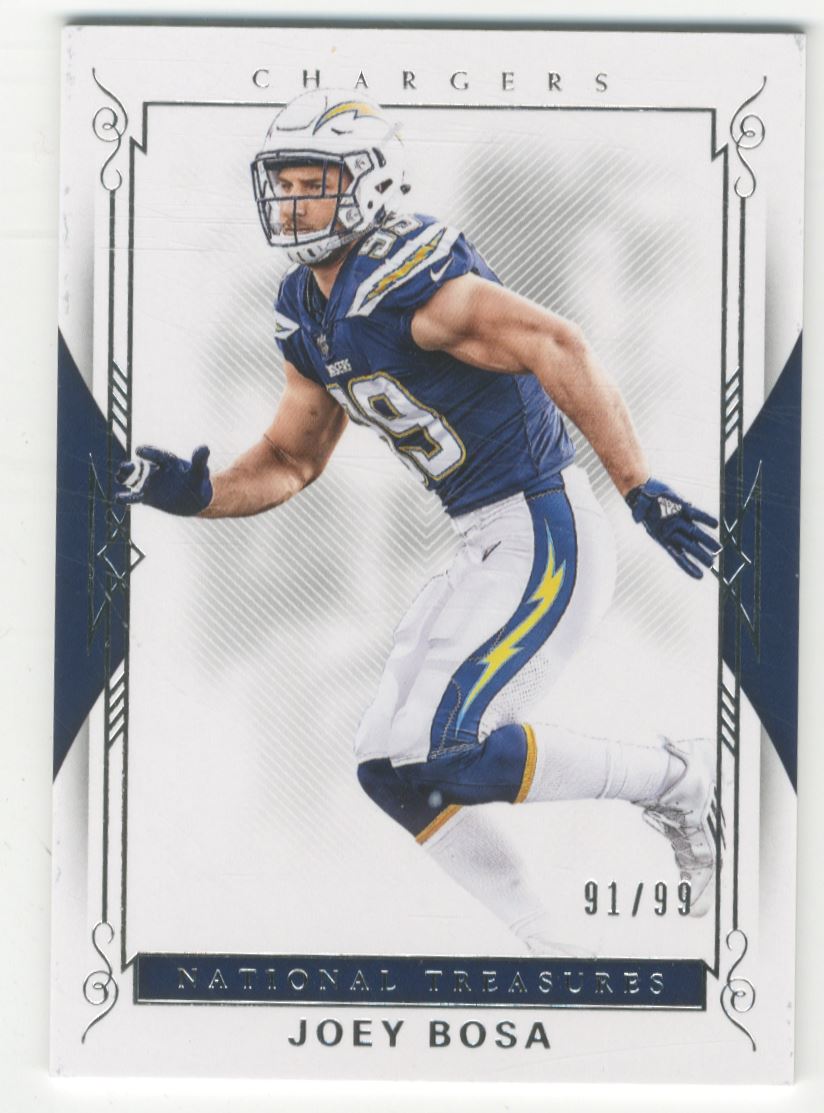 2017 Panini National Treasures #56 Joey Bosa
