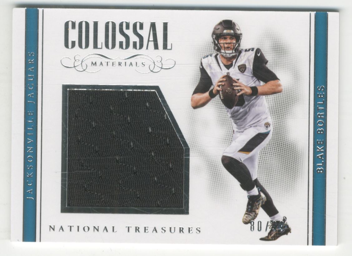 2017 Panini National Treasures Colossal Materials #16 Blake Bortles/99
