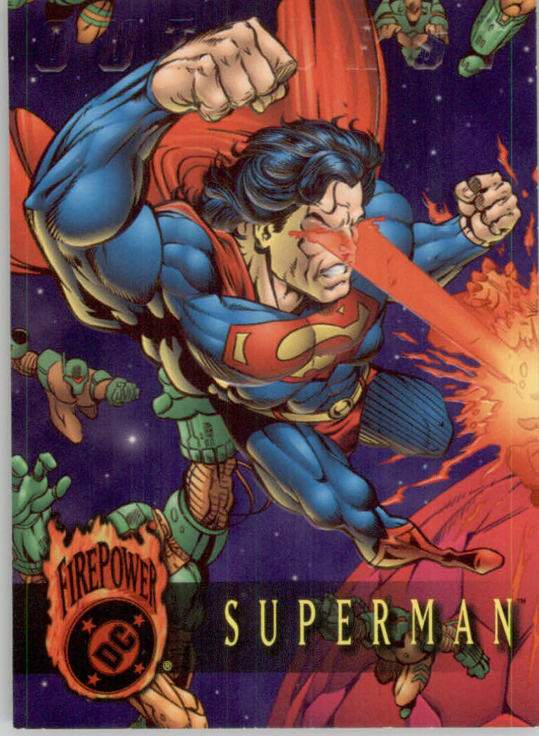 DC Outburst Firepower (1996 Skybox) ""Insert and Promo"" Karten - Bild 30 von 31