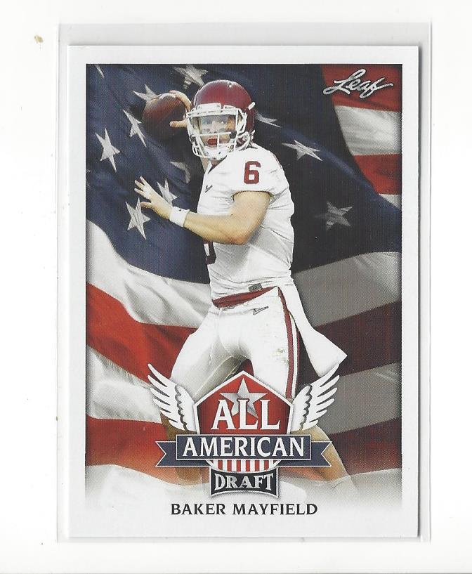 2018 Leaf Draft All American #AA02 Baker Mayfield