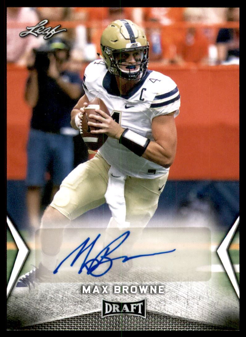 2018 Leaf Draft Autographs #BAMB2 Max Browne