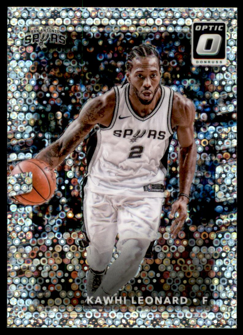2017-18 Donruss Optic Fast Break Holo #134 Kawhi Leonard