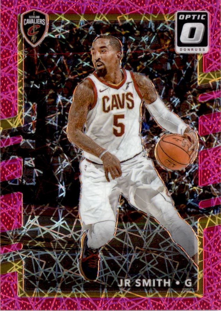 2017-18 Donruss Optic Pink Velocity #30 JR Smith