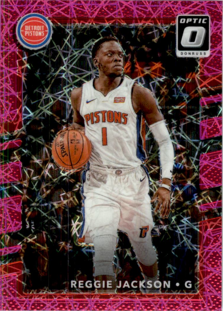 2017-18 Donruss Optic Pink Velocity #41 Reggie Jackson