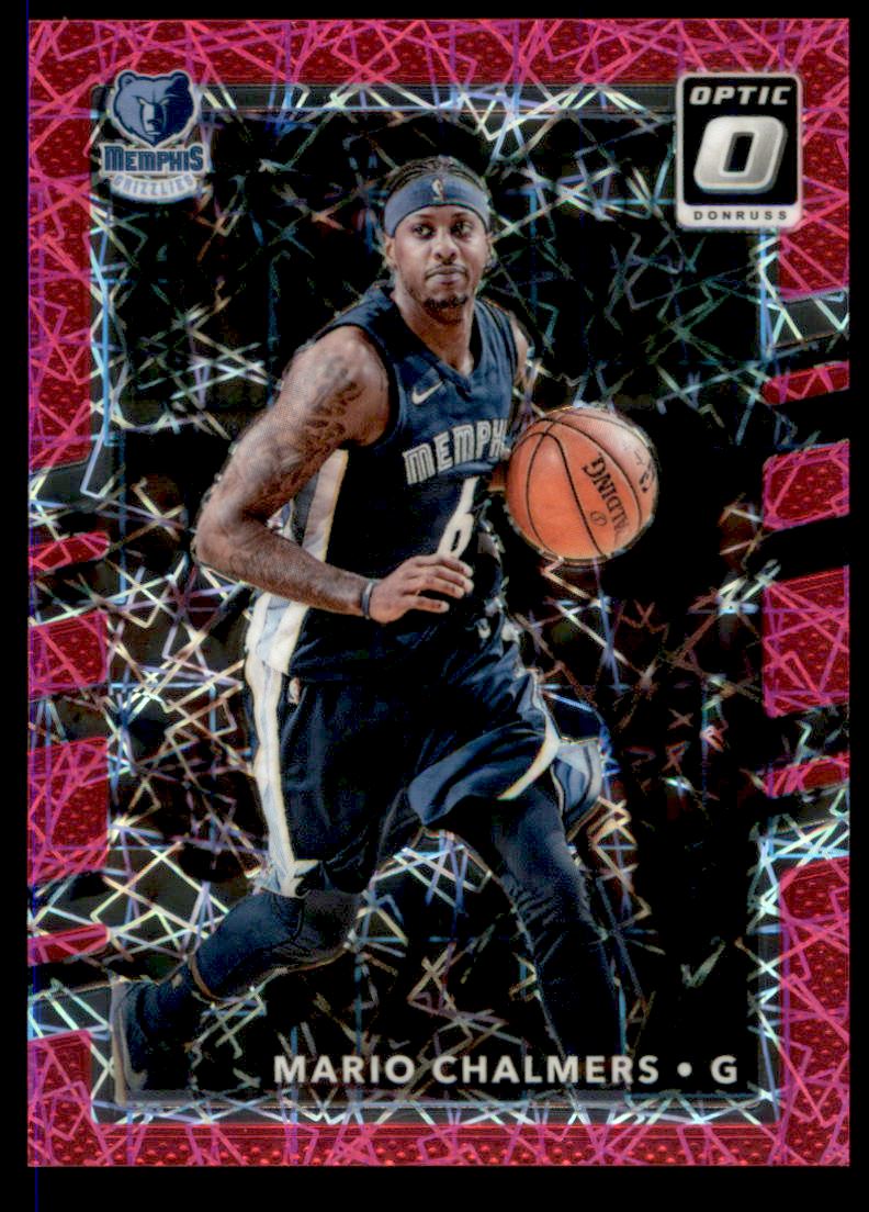2017-18 Donruss Optic Pink Velocity #71 Mario Chalmers