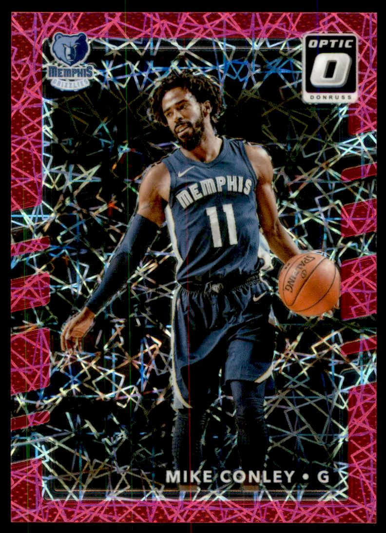 2017-18 Donruss Optic Pink Velocity #72 Mike Conley