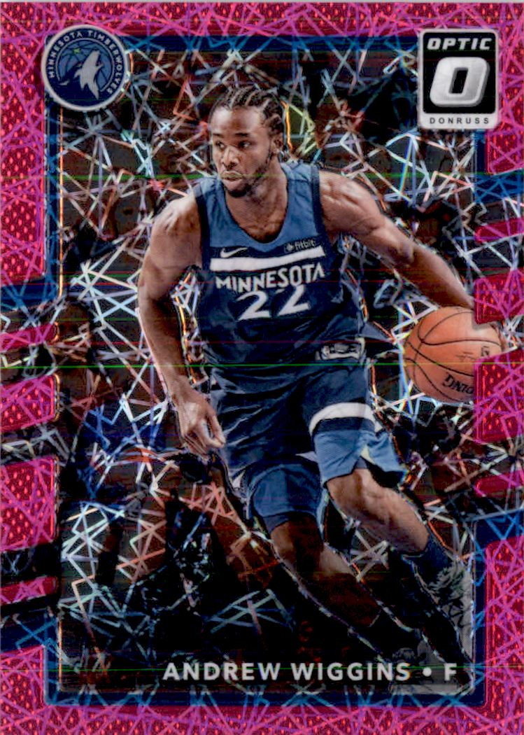 2017-18 Donruss Optic Pink Velocity #88 Andrew Wiggins