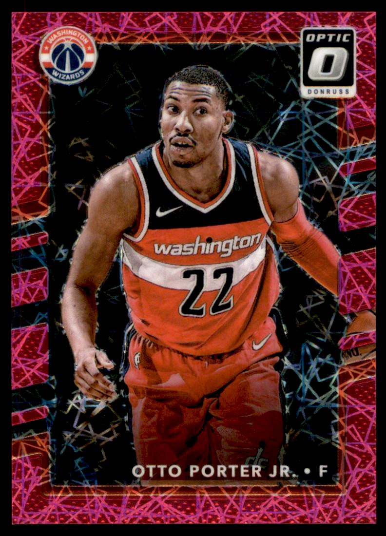 2017-18 Donruss Optic Pink Velocity #148 Otto Porter Jr.