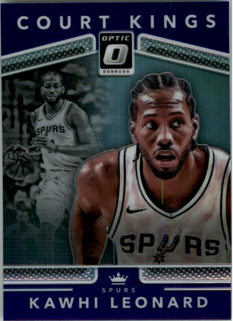 2017-18 Donruss Optic Court Kings Purple #28 Kawhi Leonard