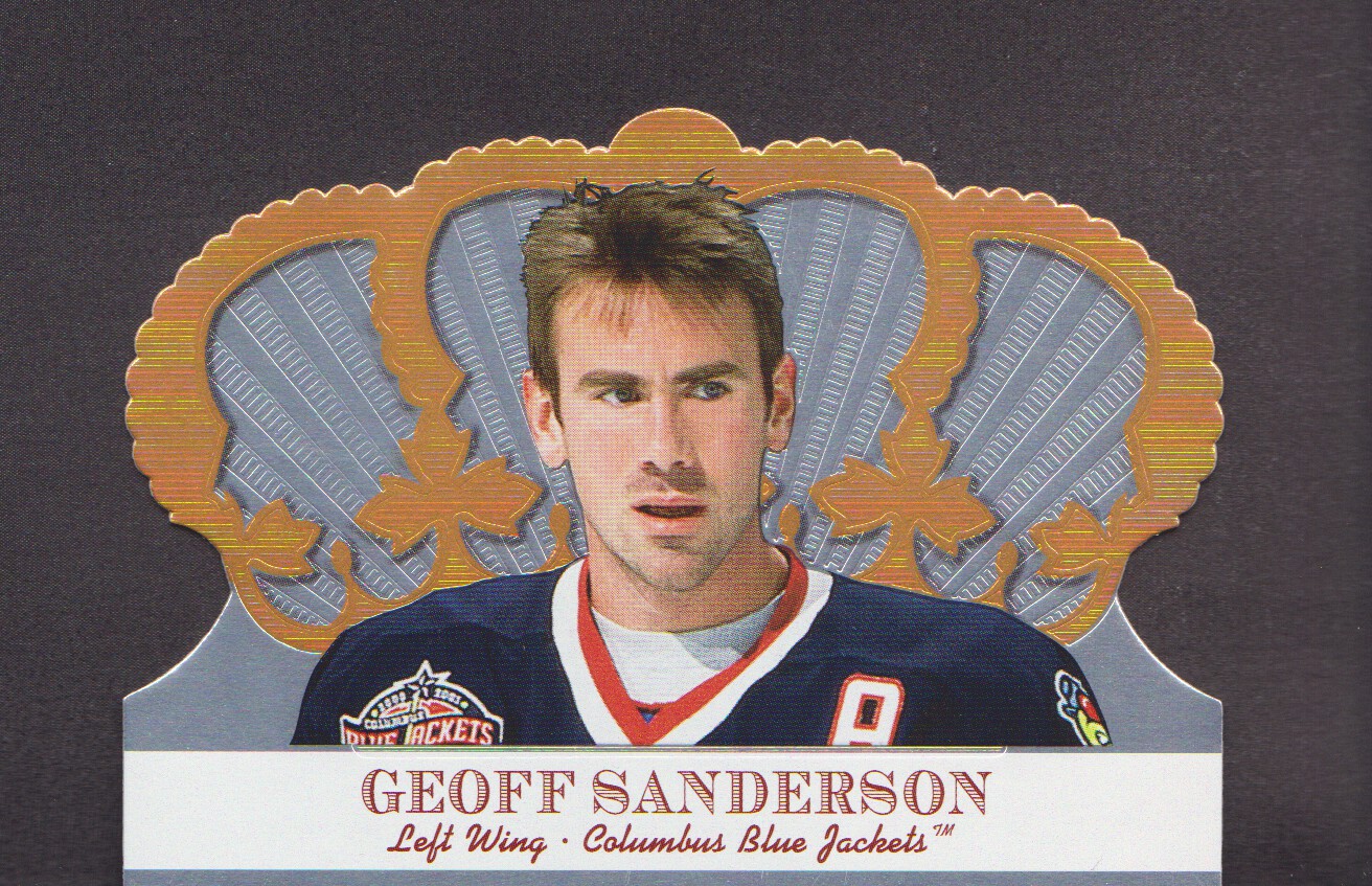 2000-01 Crown Royale #32 Geoff Sanderson