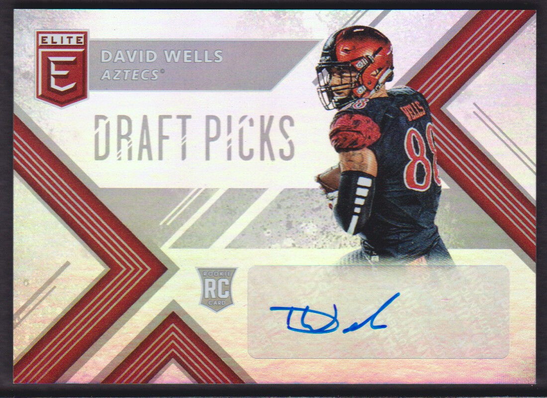 2018 Elite Draft Picks Draft Picks Autographs #191 David Wells