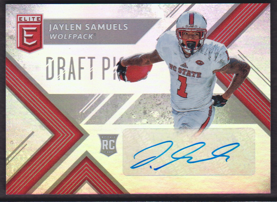 2018 Elite Draft Picks Draft Picks Autographs #194 Jaylen Samuels