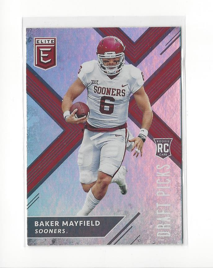 2018 Elite Draft Picks #139B Baker Mayfield/(running)