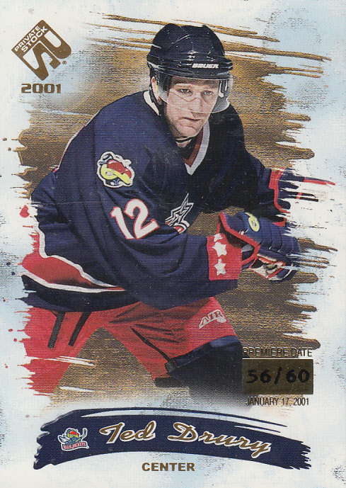 2000-01 Private Stock Premiere Date #28 Ted Drury