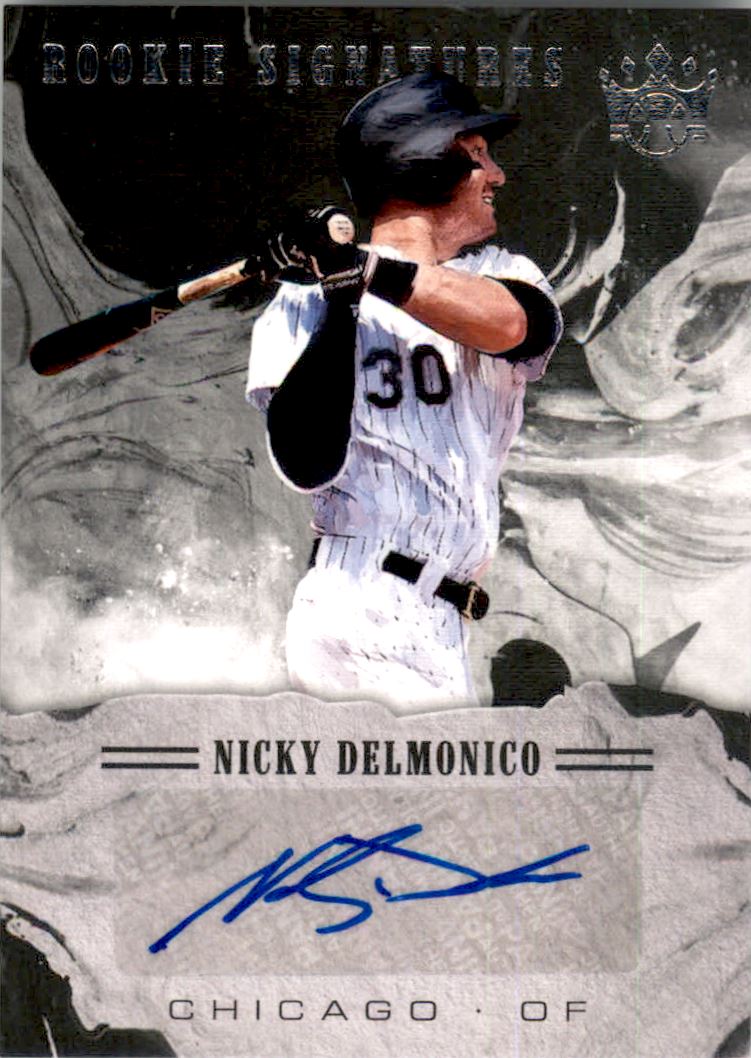 2018 Diamond Kings DK Rookie Signatures #11 Nicky Delmonico