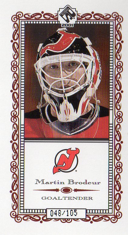 2000-01 Private Stock PS-2001 Stars #17 Martin Brodeur