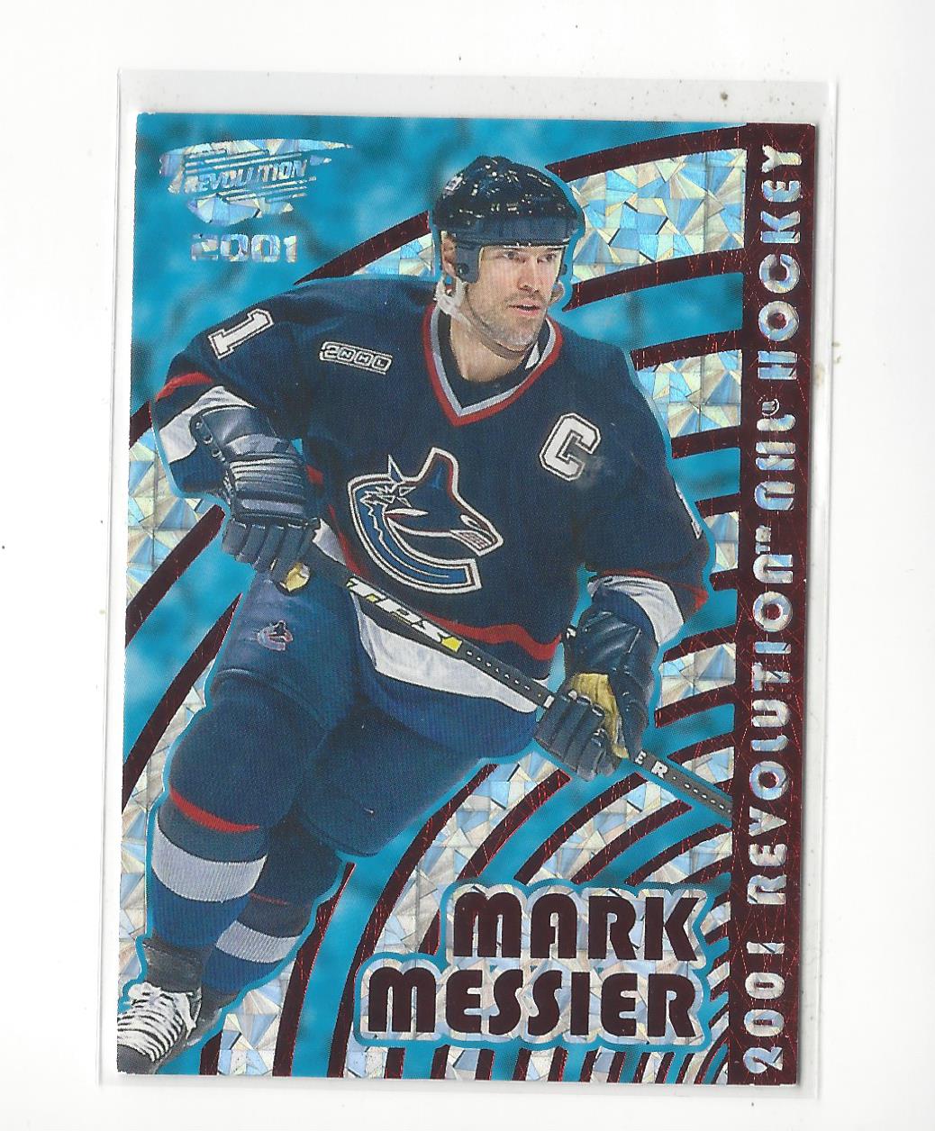 2000-01 Revolution Red #97 Mark Messier