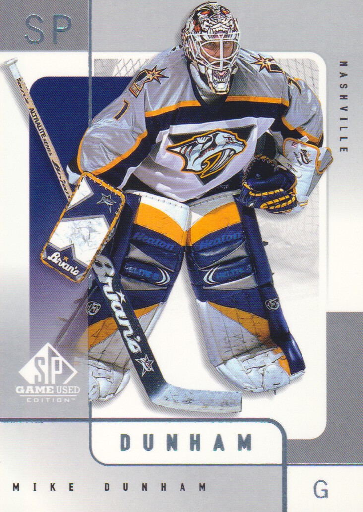 2000-01 SP Game Used #34 Mike Dunham