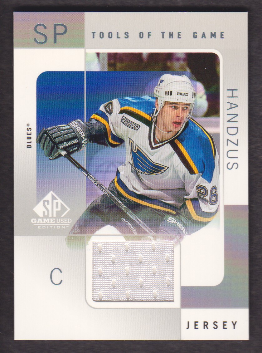 2000-01 SP Game Used Tools of the Game #MH Michal Handzus