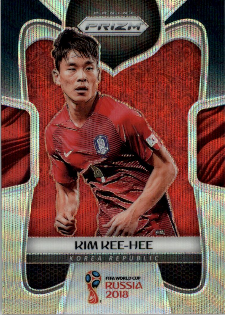 2018 Panini Prizm World Cup Prizms Black and Gold Wave #188 Kim Kee-hee