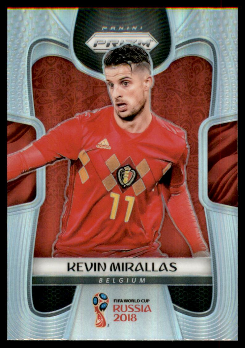 2018 Panini Prizm World Cup Prizms Silver #23 Kevin Mirallas