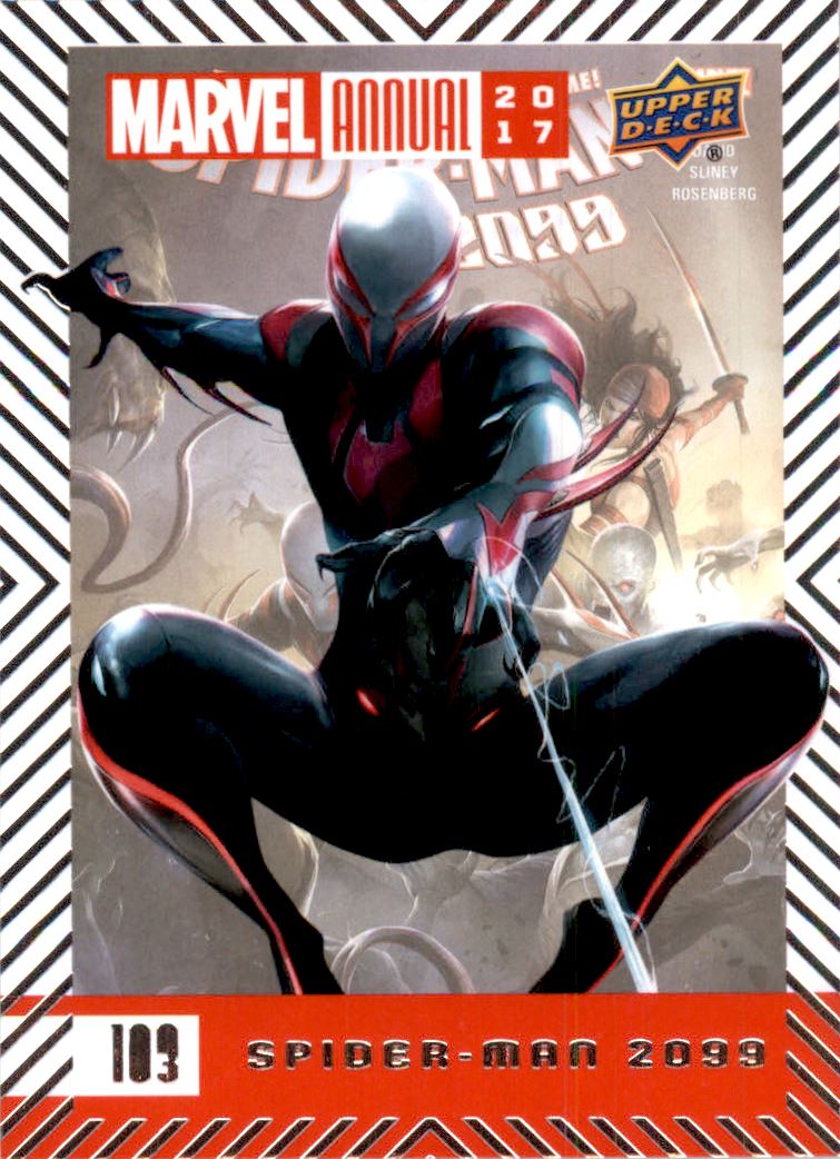 2018 Upper Deck Marvel Annual 2017 #103 Spider-Man 2099 SP