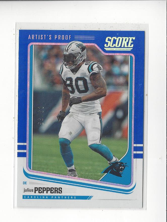 2018 Score Artist's Proof #47 Julius Peppers