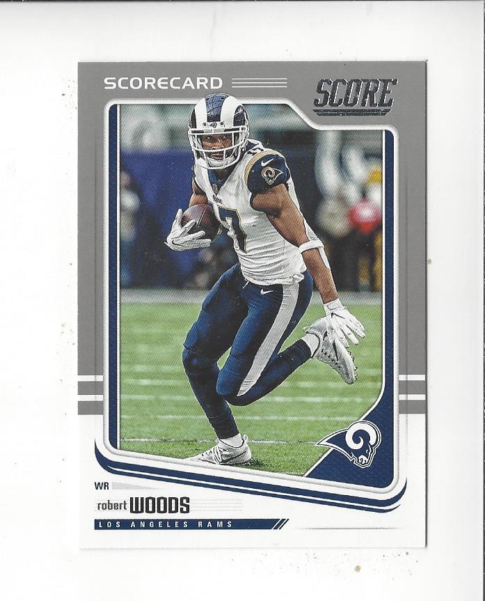 2018 Score Scorecard #171 Robert Woods