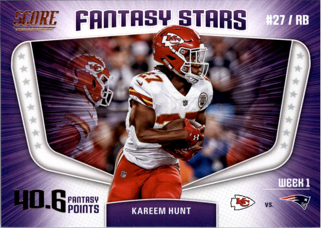 2018 Score Fantasy Stars Football Card Pick (Inserts)