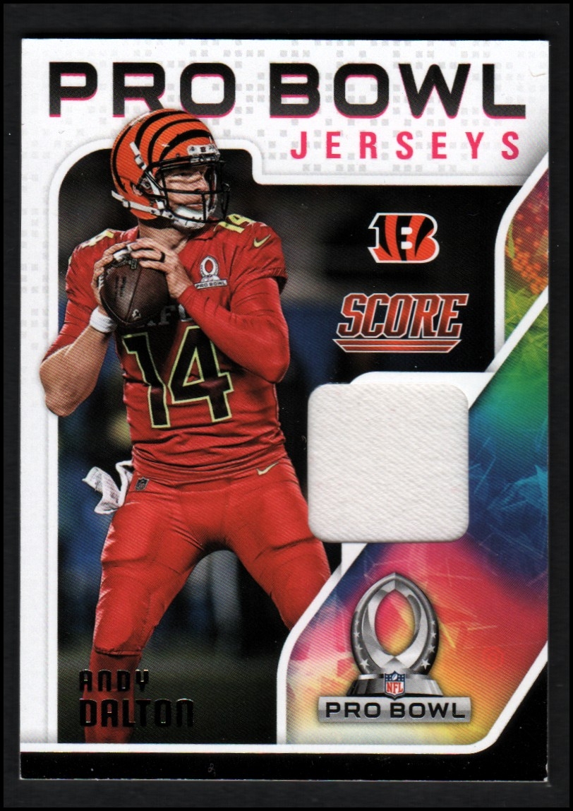 2018 Score Pro Bowl Jerseys #10 Andy Dalton Jersey NM-MT