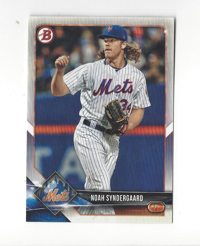 2018 Bowman #21 Noah Syndergaard