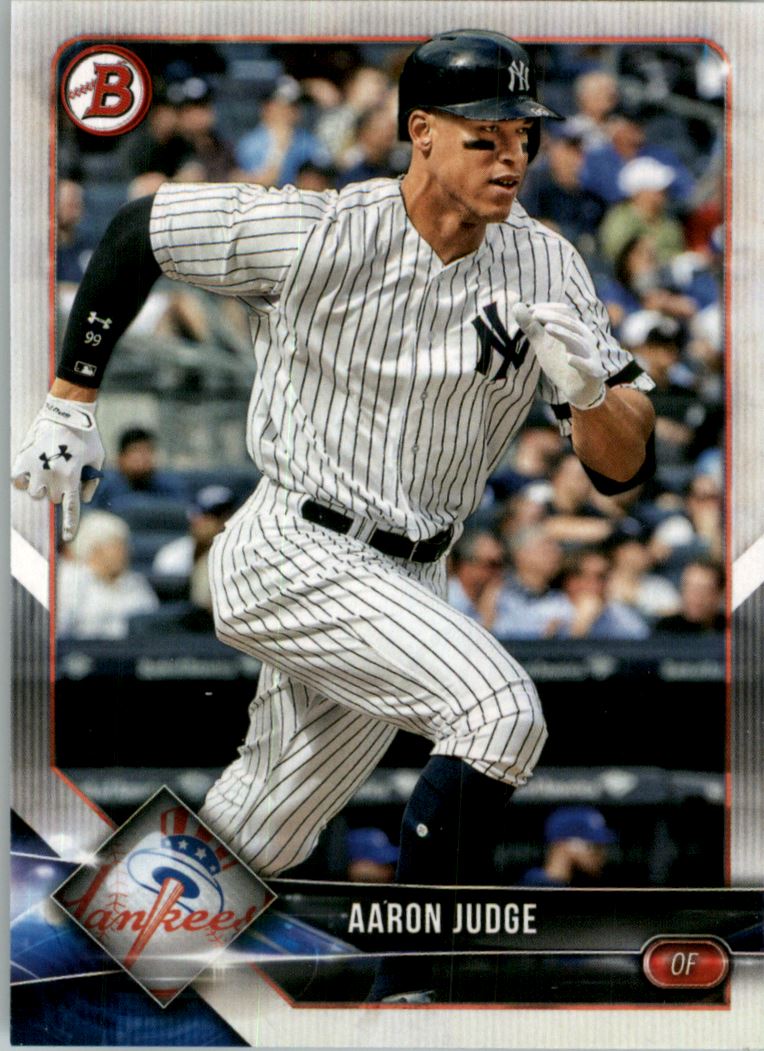 2018 Bowman #24 Aaron Judge
