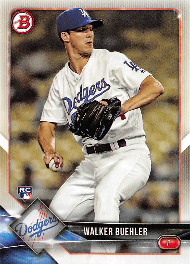 2018 Bowman #59 Walker Buehler RC