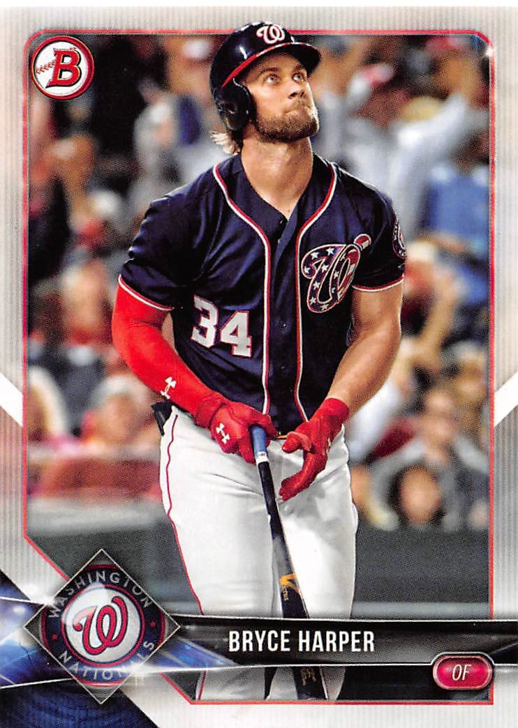 2018 Bowman #69 Bryce Harper