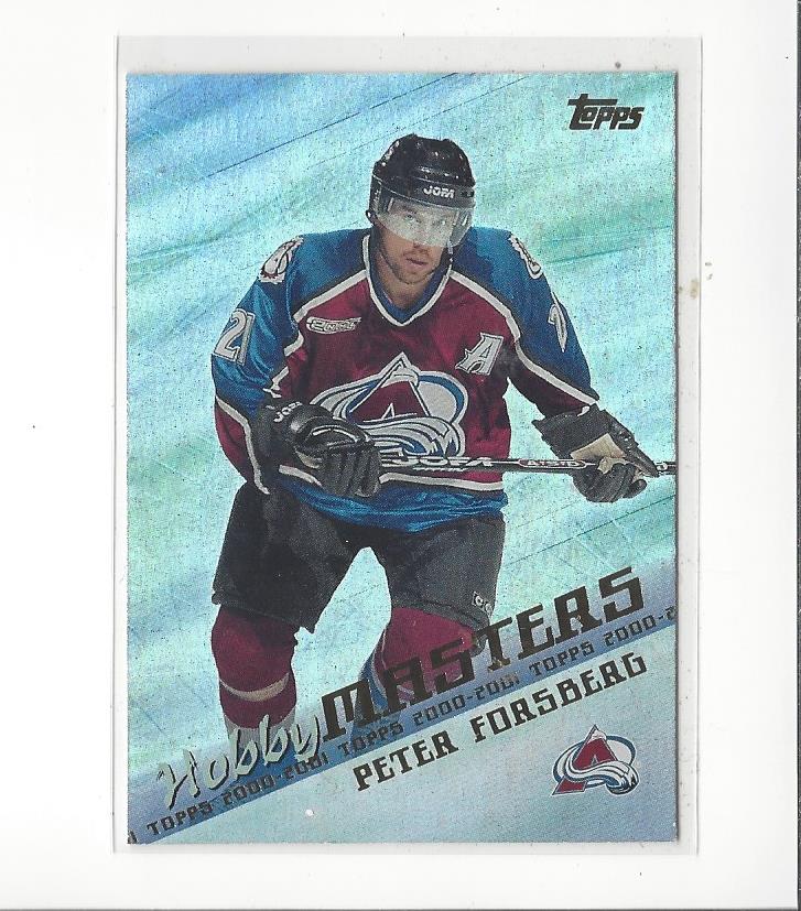 2000-01 Topps Hobby Masters #HM3 Peter Forsberg